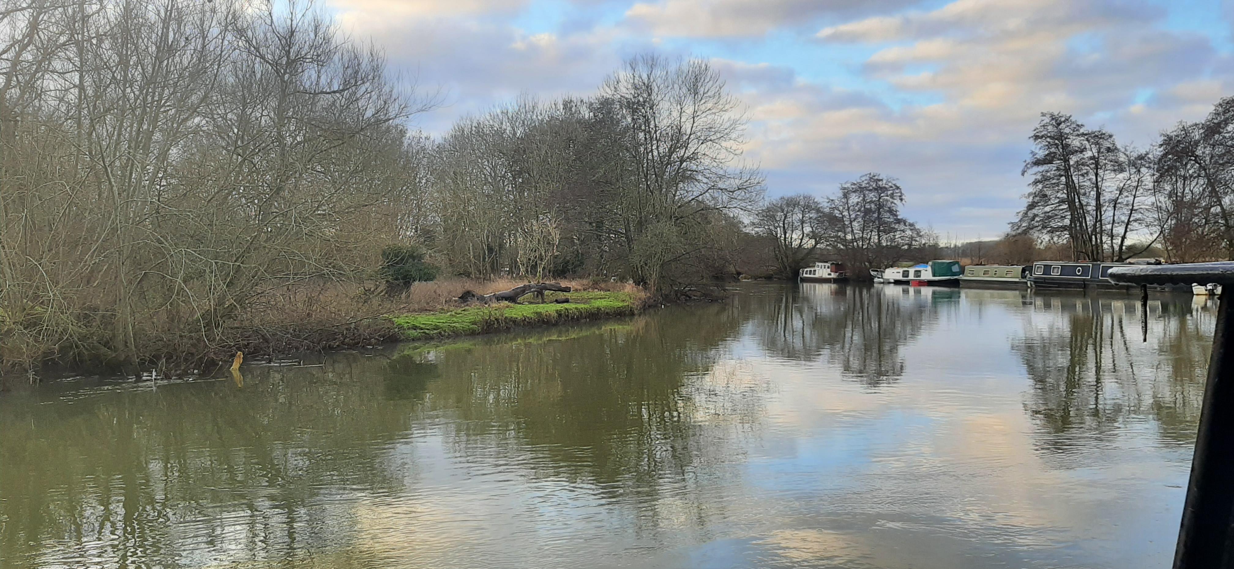 The river