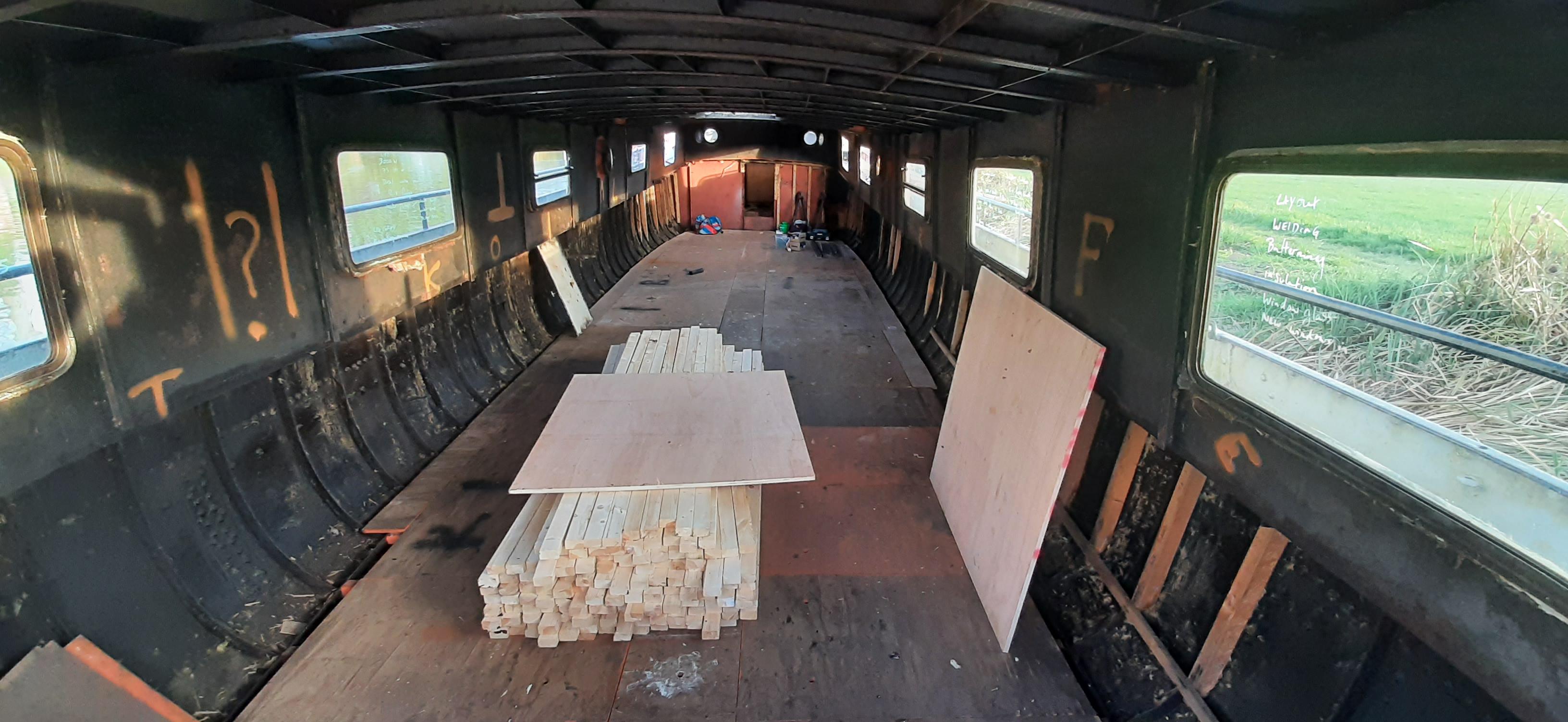Nieuwe Zorg interior during build