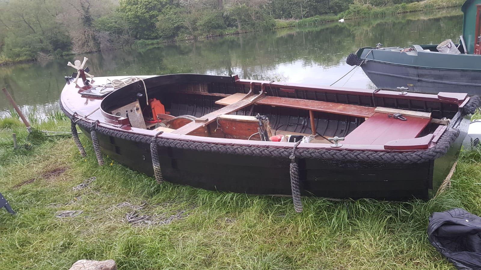 Catastrophe boat, during the build 1