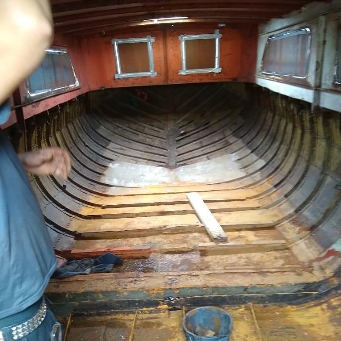 Ariel hull before